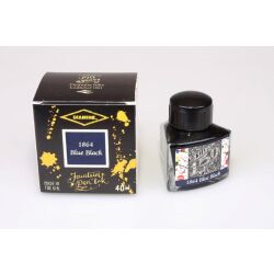 Diamine 150th Anniversary Tintengläser Tinte Glas 40ml DIA1101 1864 Blue Black