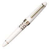 Sailor 1911 Classic KO Bamboo Füllfederhalter F vergoldet BAMBOO MESH SV WHITE