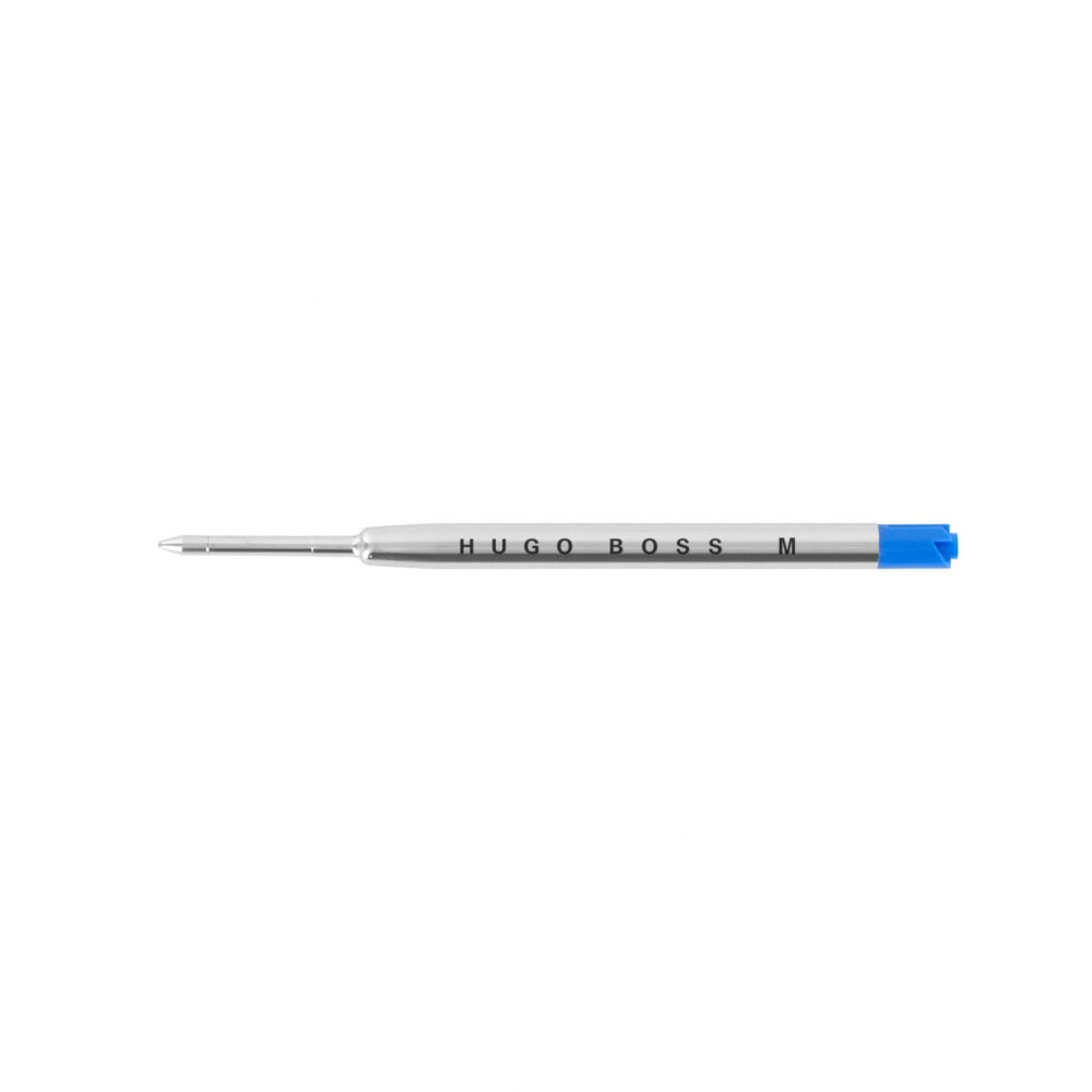 2 Stück Kugelschreiberminen HUGO BOSS Ball Pen Refill Metal M Blau HPR741BM