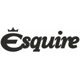 Esquire Silk Schreibetui Mäppchen Leder Schwarz Schreibgeräteetui Schlamperrolle