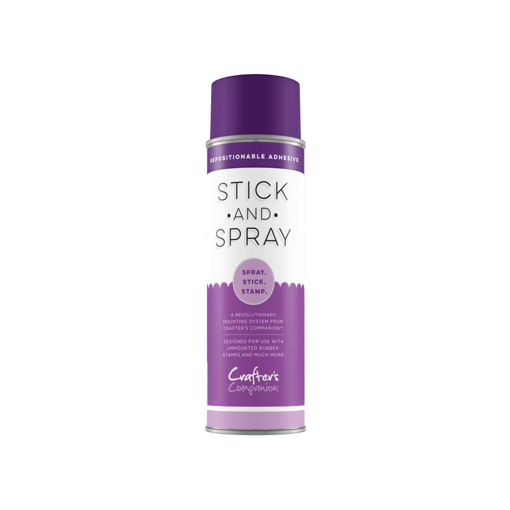 Crafters´s Companion Stick and Spray, repositionierbarer Sprühkleber