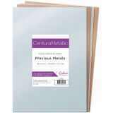 Crafter&acute;s Companion Centura Metallic, A4, 310g, 36 Blatt, Precious Metals