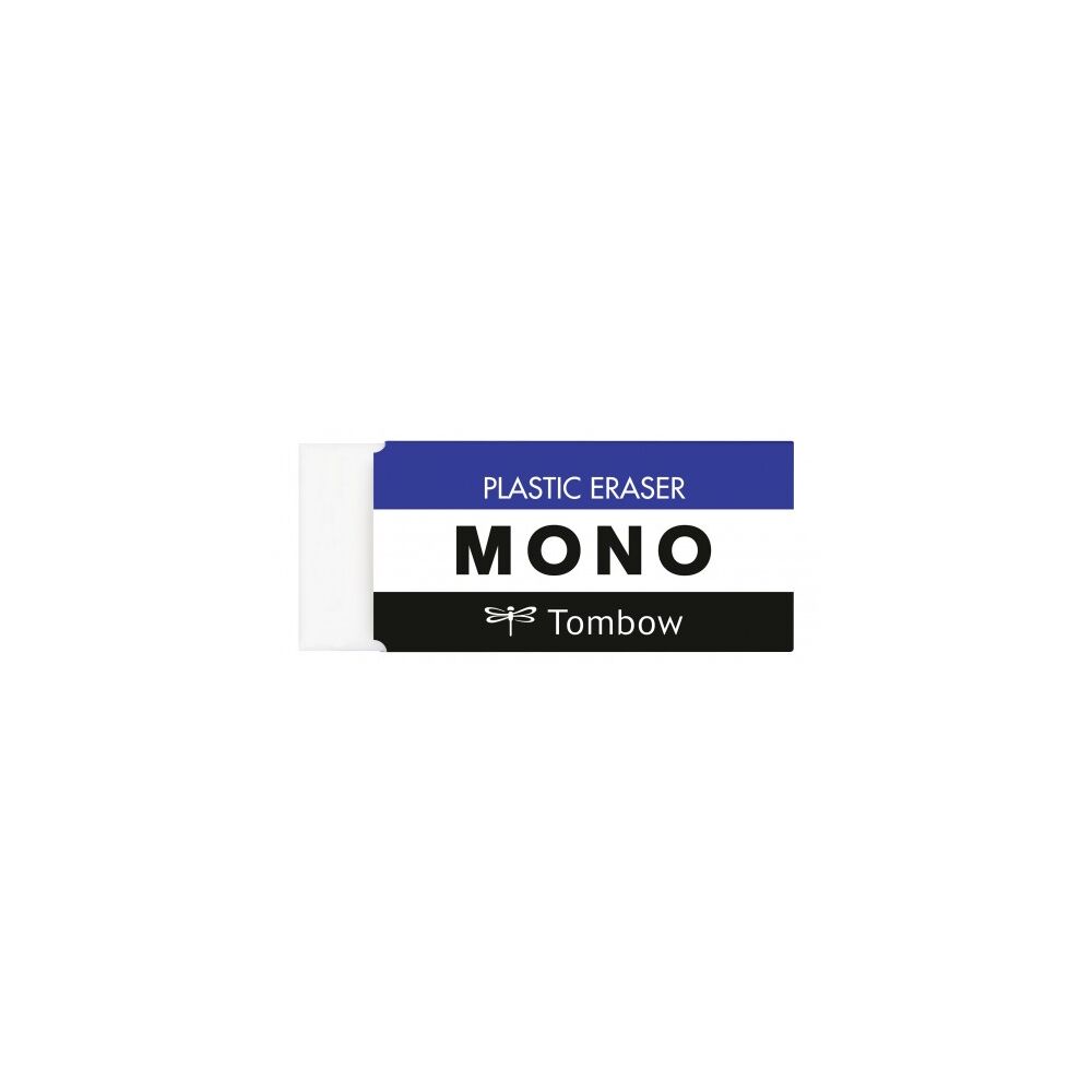 Tombow MONO Plastic Eraser M, weicher Kunststoffradierer