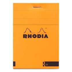 Rhodia Block liniert 8,5*12 cm 70 Bl&auml;tter elfenbeinfarbenes Clairefontaine