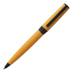 Hugo Boss Kugelschreiber Gear Matrix Ballpoint Pen Metall Gelb