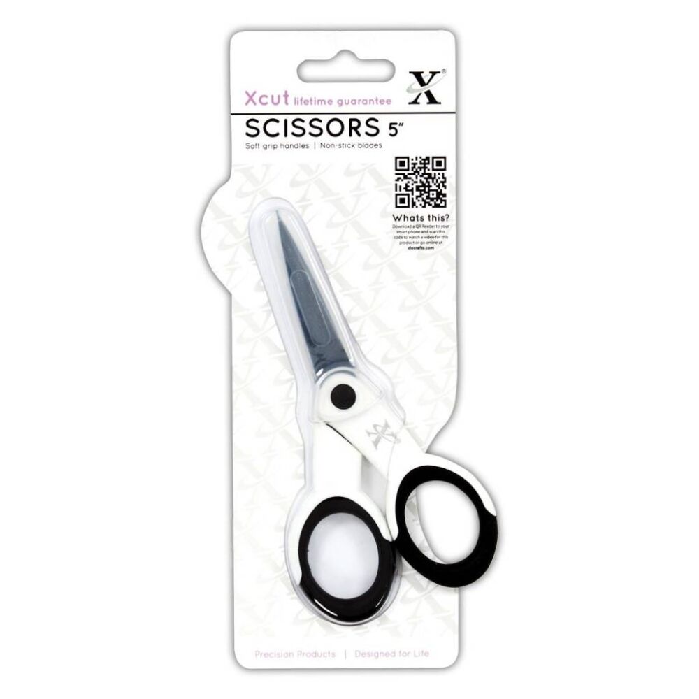 Xcut Art &amp; Craft Scissors, Bastelschere 5&quot; mit antihaftbeschichteter Klinge