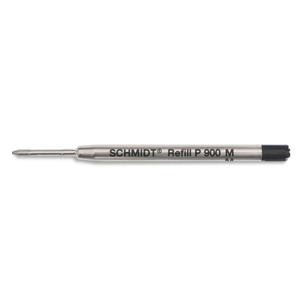 Schmidt Kugelschreibermine P900 G2 Gro&szlig;raummine f&uuml;r Kuli Schwarz, St&auml;rke M