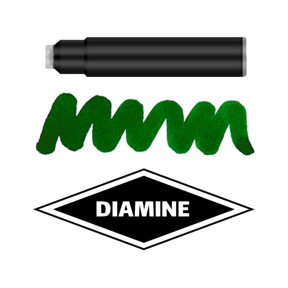 Diamine Standard Patronen Füller Füllfederhalter 4001 Tinte DIA560 Emerald