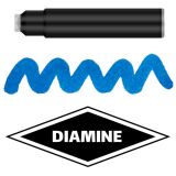 Diamine Standard Patronen Füllfederhalter 4001 Tinte DIA565 Mediterranean Blue 