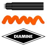 Diamine Standard Patronen Füller Füllfederhalter 4001 Tinte DIA574 Orange 