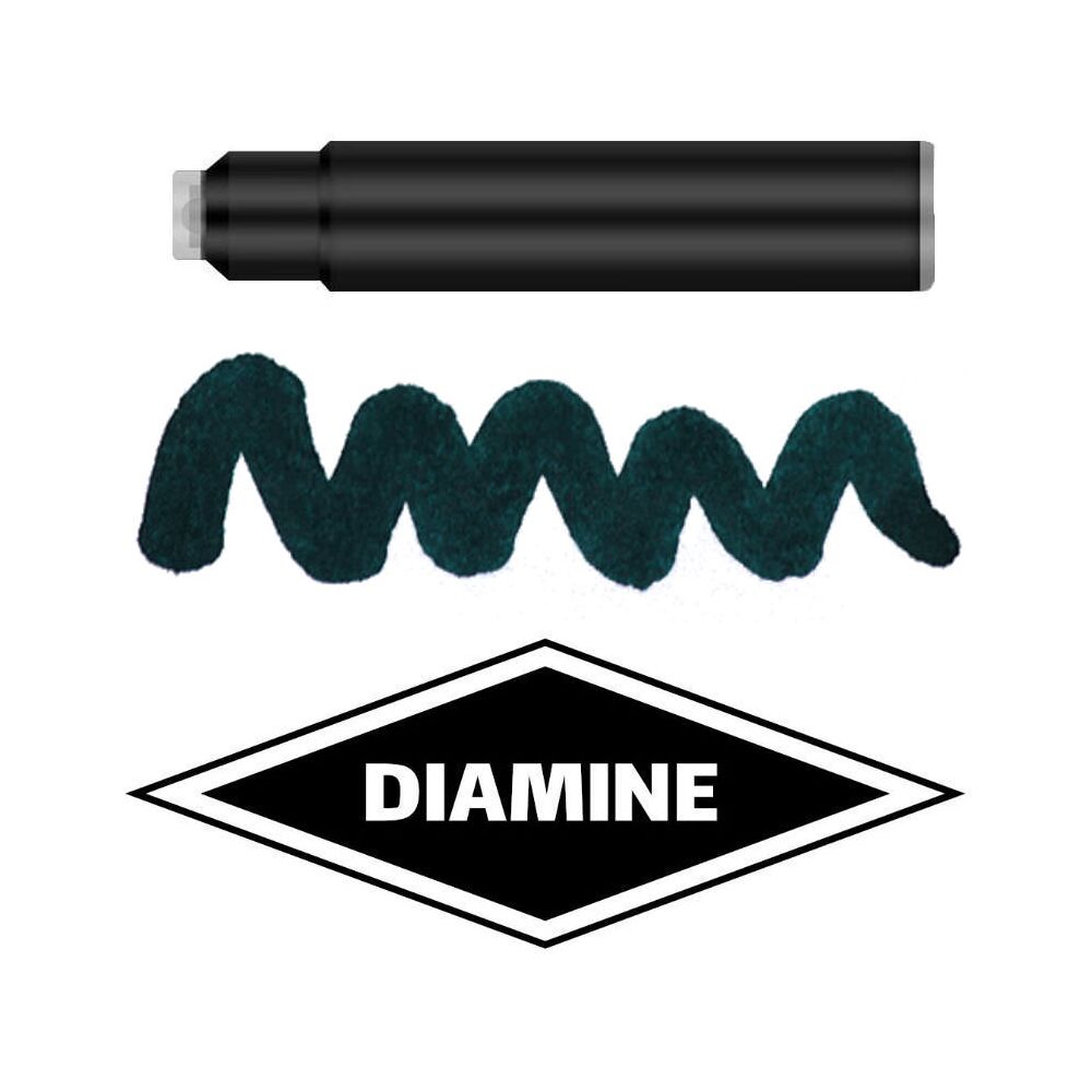Diamine Standard Patronen Füller Füllfederhalter 4001 Tinte DIA569 Teal