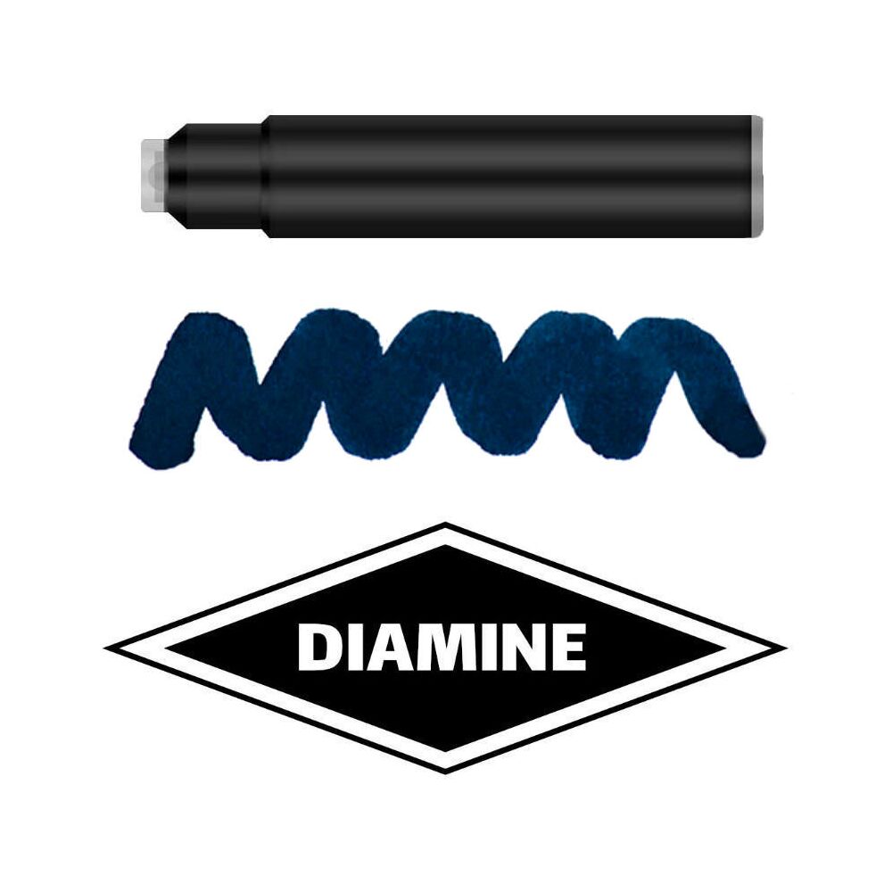 Diamine Standard Patronen Füller Füllfederhalter 4001 Tinte DIA305 Oxford Blue