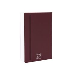 Pininfarina Stone Paper Notizbuch Soft-Touch-Cover 14*21cm Rot liniert