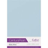 Crafter&acute;s Companion Centura Pearl, A4, 310g, 10 Blatt, Farbe: Baby Blue