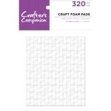 Crafter´s Companion Craft Foam Pads, doppelseitig, 12mm x6mm x3mm, 320 Stk.