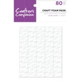 Crafter´s Companion Craft Foam Pads, doppelseitig, 24mm x12mm x3mm, 80 Stk.