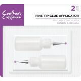 Crafter´s Companion Fine Tip Glue Applicator, 2 Stk. mit 14 ml Kapazität