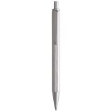 Kugelschreiber Rhodia scRipt Ballpoint Pen Silber Hexagonaler Schaft Aluminium