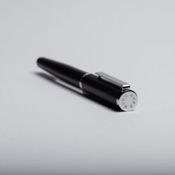 Hugo Boss Tintenroller Formation Herringbone Chrome Rollerball Pen Schreibger&auml;t