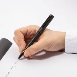 Hugo Boss Tintenroller Formation Herringbone Gun Rollerball Pen Schreibger&auml;t