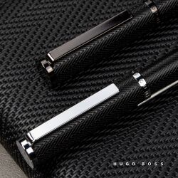 Hugo Boss Tintenroller Formation Herringbone Gun Rollerball Pen Schreibgerät