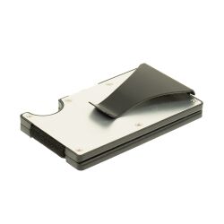 Kreditkartenetui mit Scheinklammer RFID Schutz 1-15 Kreditkarten Aluminium