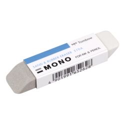 Tombow MONO Sand & Rubber Eraser, Kombi Radierer für Ink und Bleistift