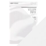 Tonic Studios Craft Perfect, Vintage White Vellum, A4 150g, 10 Blatt