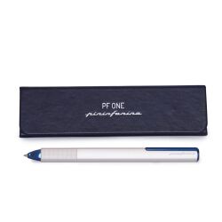 PF ONE Ink Pininfarina Schreibgerät Kugelschreiber Alu dreieckig Blue/Silver