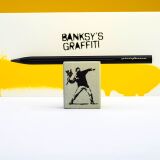Bleistift Grafeex Pininfarina Smart Pencil Banksy Collection Flower Yellow