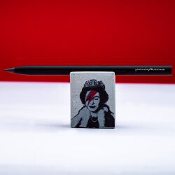 Bleistift Grafeex Pininfarina Smart Pencil Banksy Collection Lizzy Stardust Red