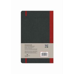 Flexbook Globel Notizbuch 192 Seiten Elastikband 13 * 21 cm / Liniert / Rot