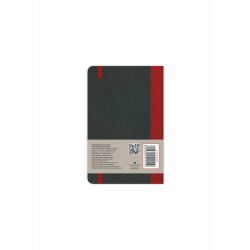 Flexbook Globel Notizbuch 192 Seiten Elastikband 9 * 14 cm / Liniert / Rot