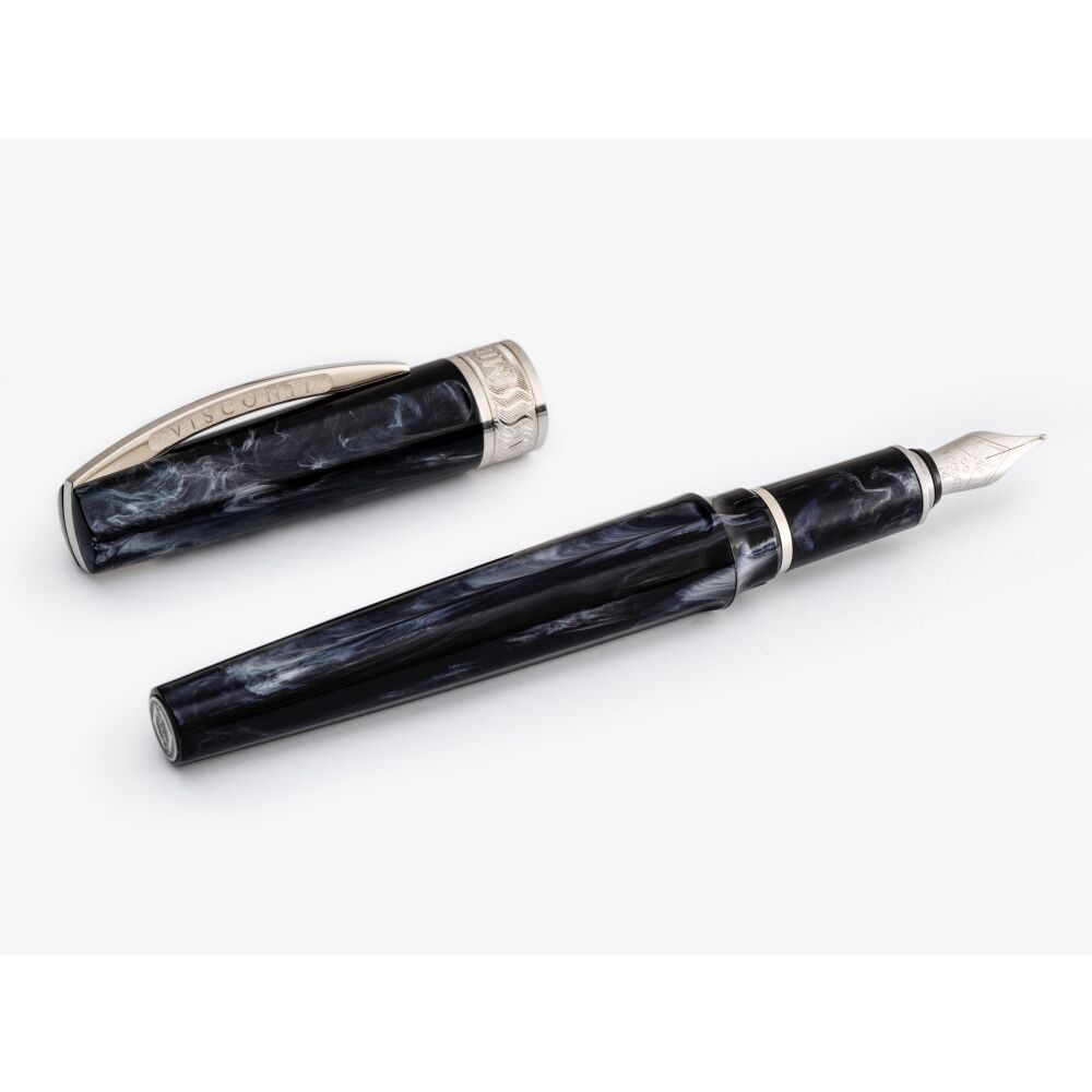 Füllfederhalter Visconti Mirage Black Fountain Pen Federstärke EF Extrafein