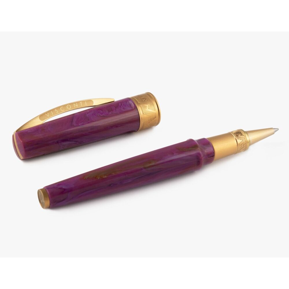 Visconti Tintenroller Mirage Mythos mit Kappe Aphridite Purple Rollerball
