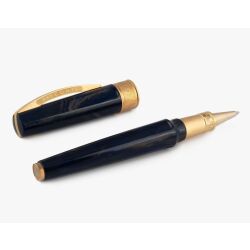 Visconti Tintenroller Blau Mirage Mythos mit Kappe Zeus...