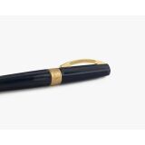 Kugelschreiber Zeuss Blue Visconti Mirage Mythos Ballpoint Acryl Gold Matt