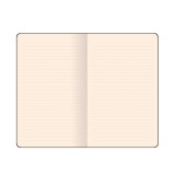 Adventure Notizbuch liniert Flexbook Gummizug Kunstleder 13 x 21 cm / Rot