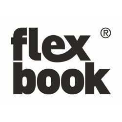 Adventure Notizbuch liniert Flexbook Gummizug Kunstleder 9 x 14 cm / Black
