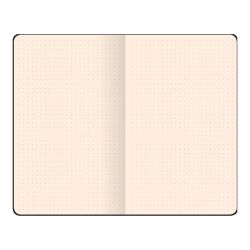 Adventure Notizbuch Dotted Flexbook Kunstleder 17 x 24 cm Off Black