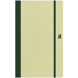 Ecosmiles Notebook Öko Notizbuch 192 Seiten ECO Papier Flexbook 13*21 cm Kiwi