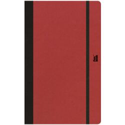 Ecosmiles Notebook Öko Notizbuch 192 Seiten ECO Papier Flexbook 13*21 cm Kirsche