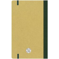 Ecosmiles Notebook Öko Notizbuch 192 Seiten ECO Papier Flexbook 13*21 cm Olive