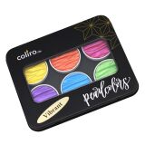 Pearlcolor 6er Set im Blechetui von Coliro, Farbe: Vibrant