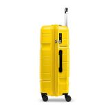Ciak Roncato Discovery Koffer vier Rollen Gelb 3 Größen bewegliche Hartschale