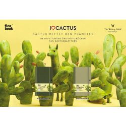 Kaktus Notizbuch von Flexbook – Nachhaltig & Stilvoll Schreiben